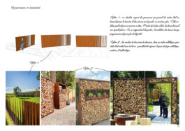 planche projet aménagement paysager