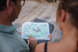 expert paysagiste au travail